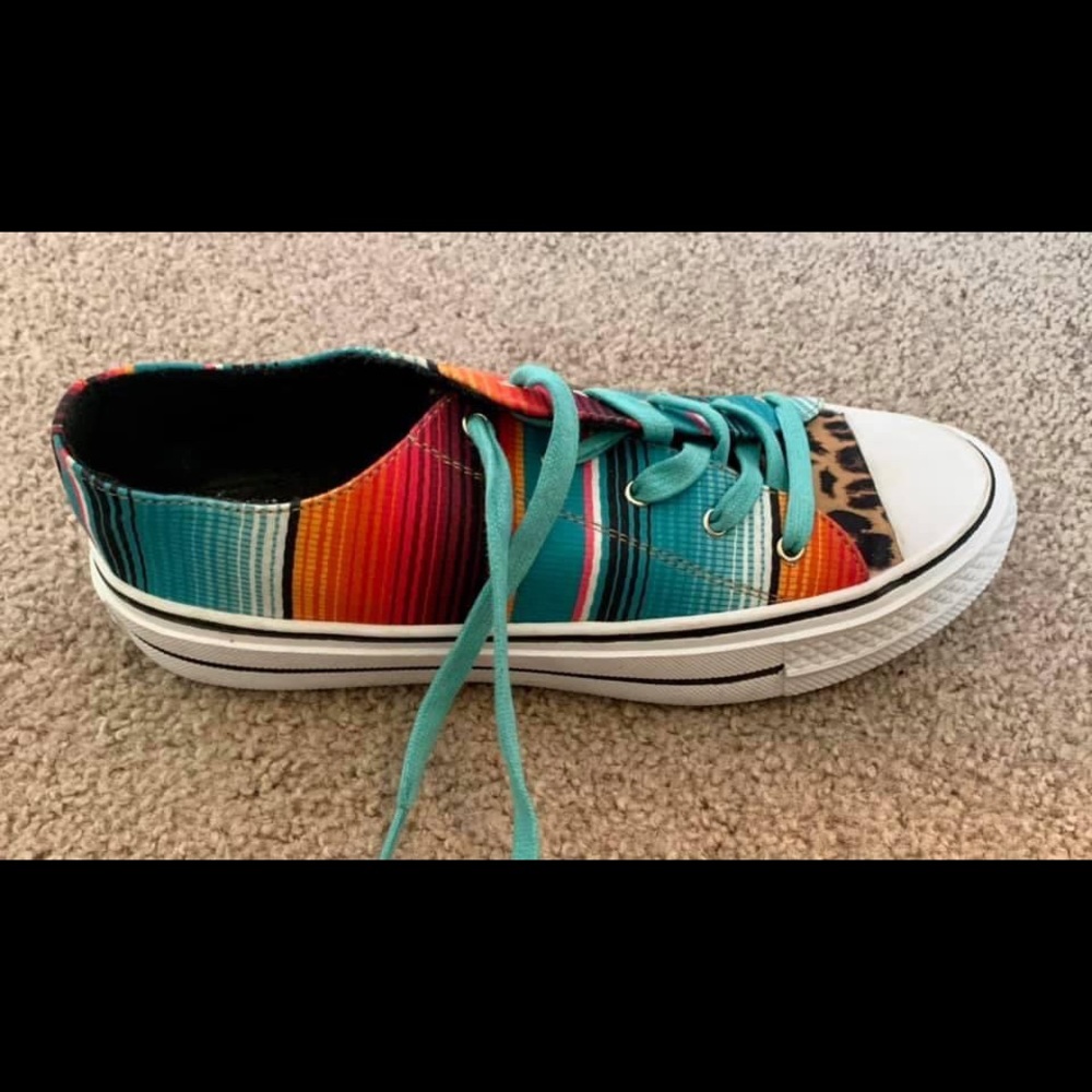 Crazy Train tennis shoes